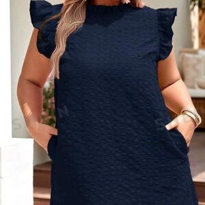 Navy blue dress